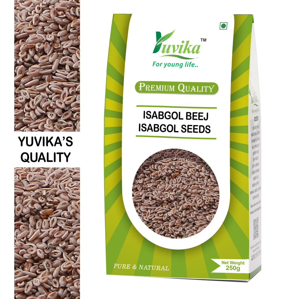 Yuvika Isabgol Beej/Plantago Ovata/Isabgol Seeds- 250gms