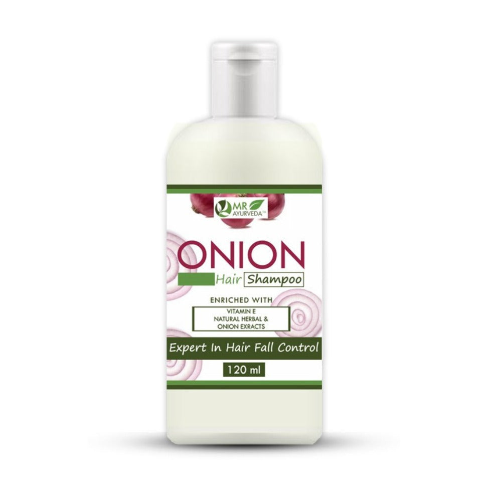 Mr. Ayurveda Onion Hair Shampoo with Black Seed Oil
