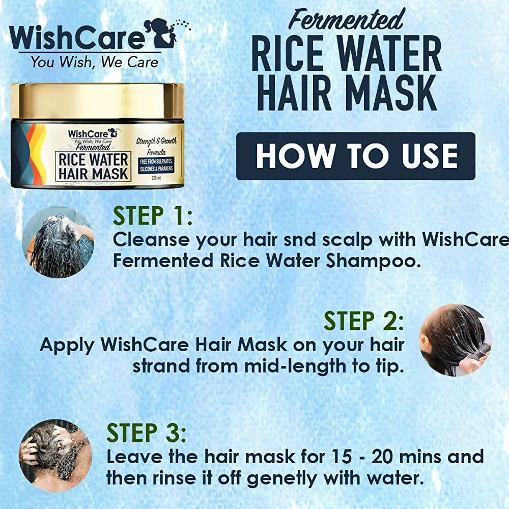 WishCare Fermented Rice Water Hair Mask -200 ml