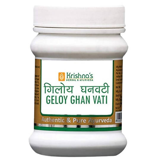 Krishna's Herbal & Ayurveda Geloy Ghan Vati - 80 tablets