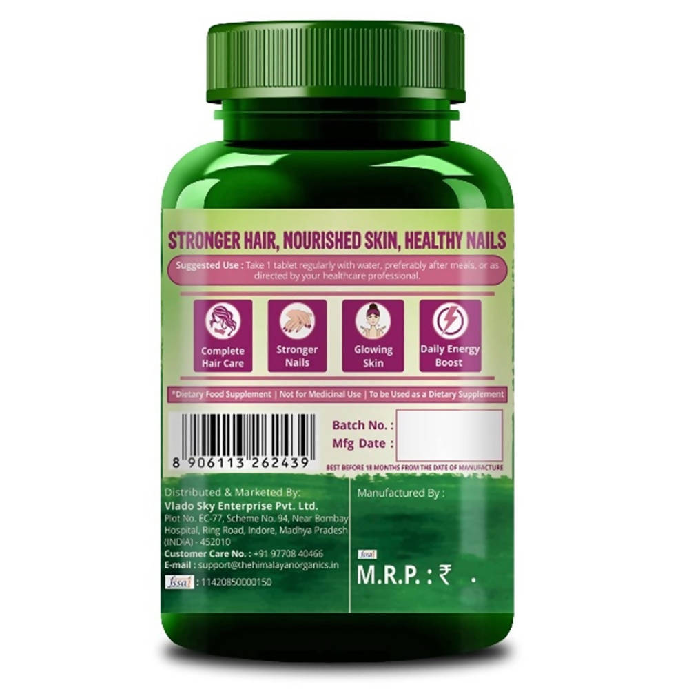 Himalayan Organics Biotin - 120 tabs