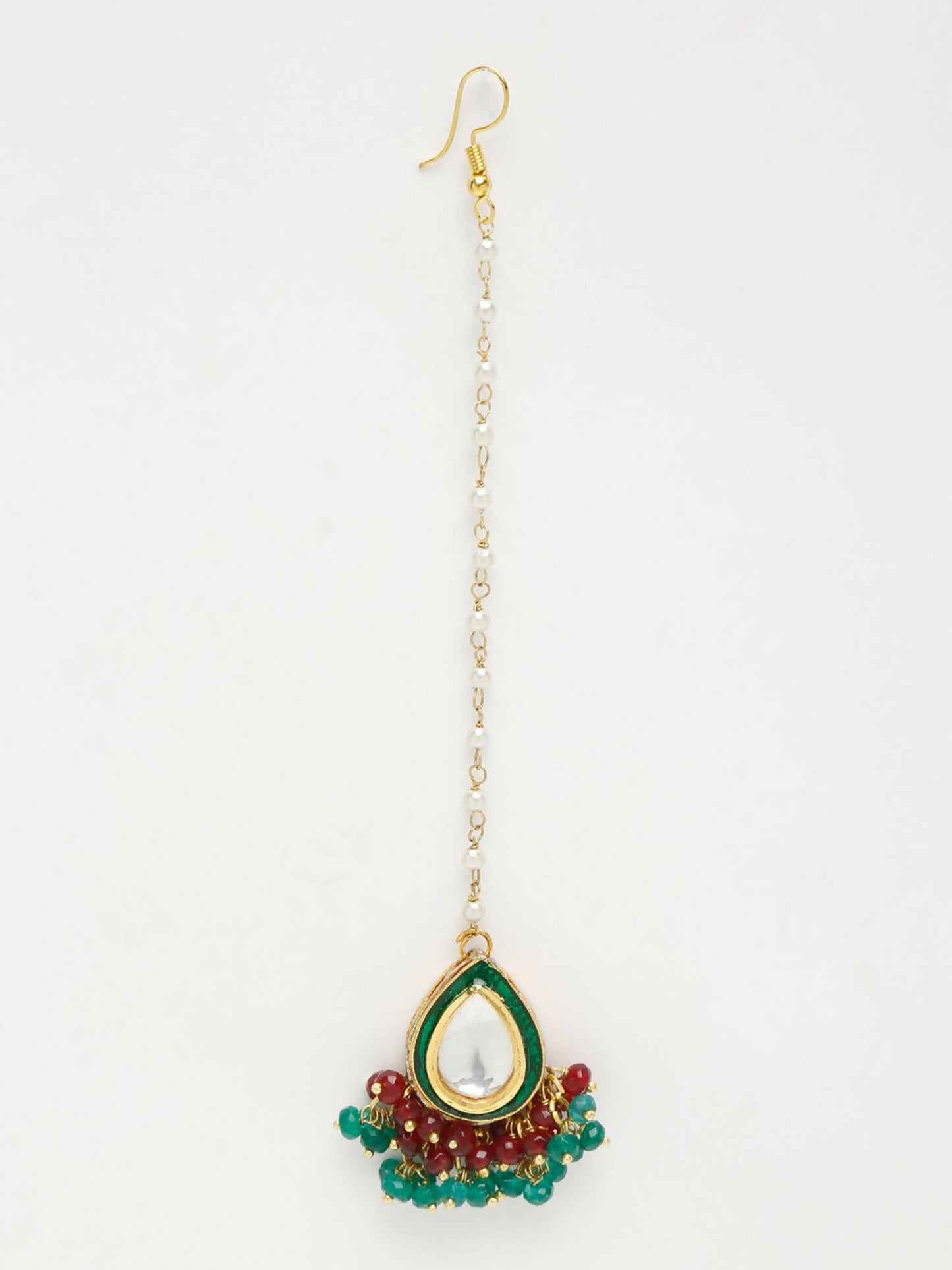 Kundan Maang Tikka - Ruby Raang