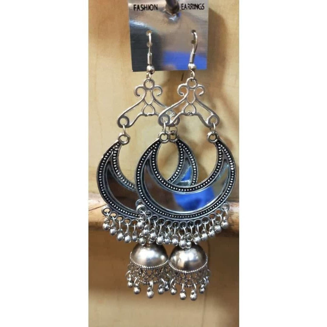 MS Fashion India Chandbali Jhumka Earrings