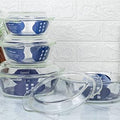 Borosilicate Glass Multipurpose Casseroles | 700 ml & 1L | Set of 2