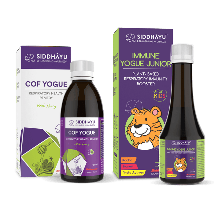 Siddhayu Immune Yogue Junior And Cof Yogue Combo