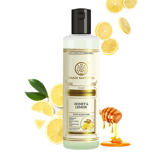 Khadi Natural Honey & Lemon Hair Conditioner - 210 ml