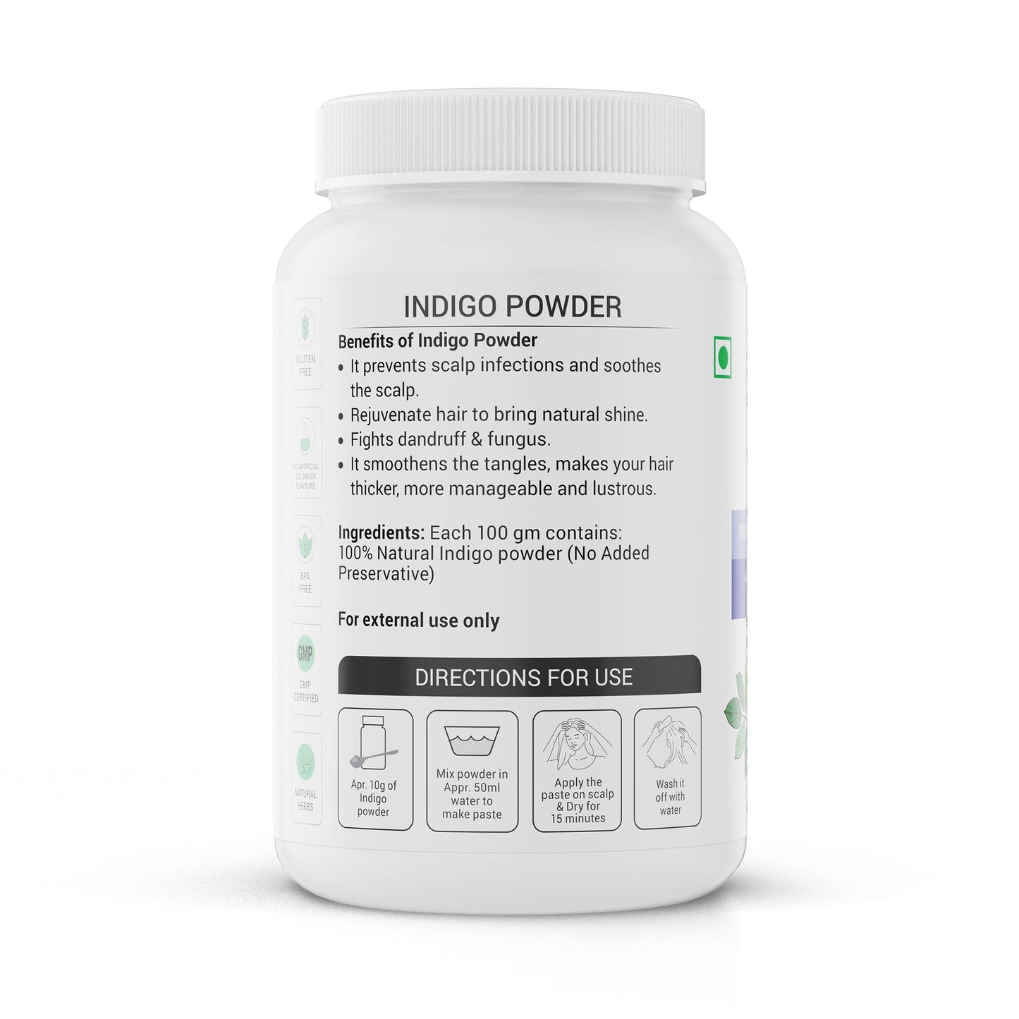 Krishna'S Herbal & Ayurveda Indigo Powder