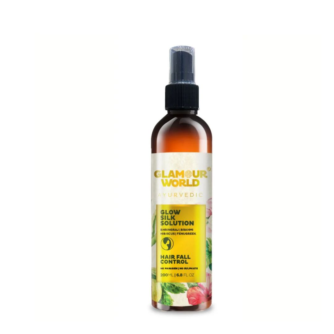 Glamour World Ayurvedic Glow Silk Solution - 200 ml