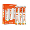 Grandeur Vitamin C Charge Immune Protection -20 Effervescent Tablets (Pack of 3)