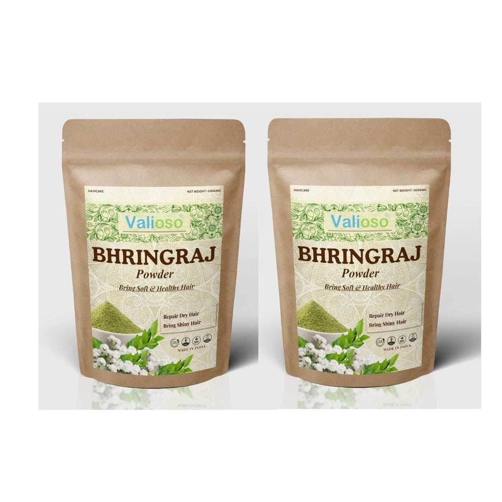 Valioso Bhringraj Powder for Hair Growth - 100 gms (Pack of 2)