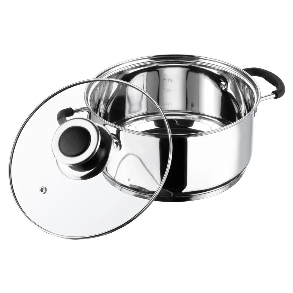 Vinod Stainless Steel Induction Friendly Master Chef Cookware Set Piece