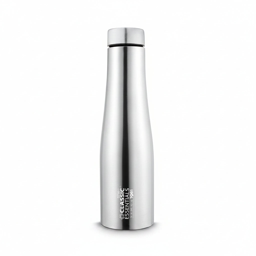 Classic Essentials Stainless Steel Inox Carbo Bolt Matt Finish Water Bottle 1000ml