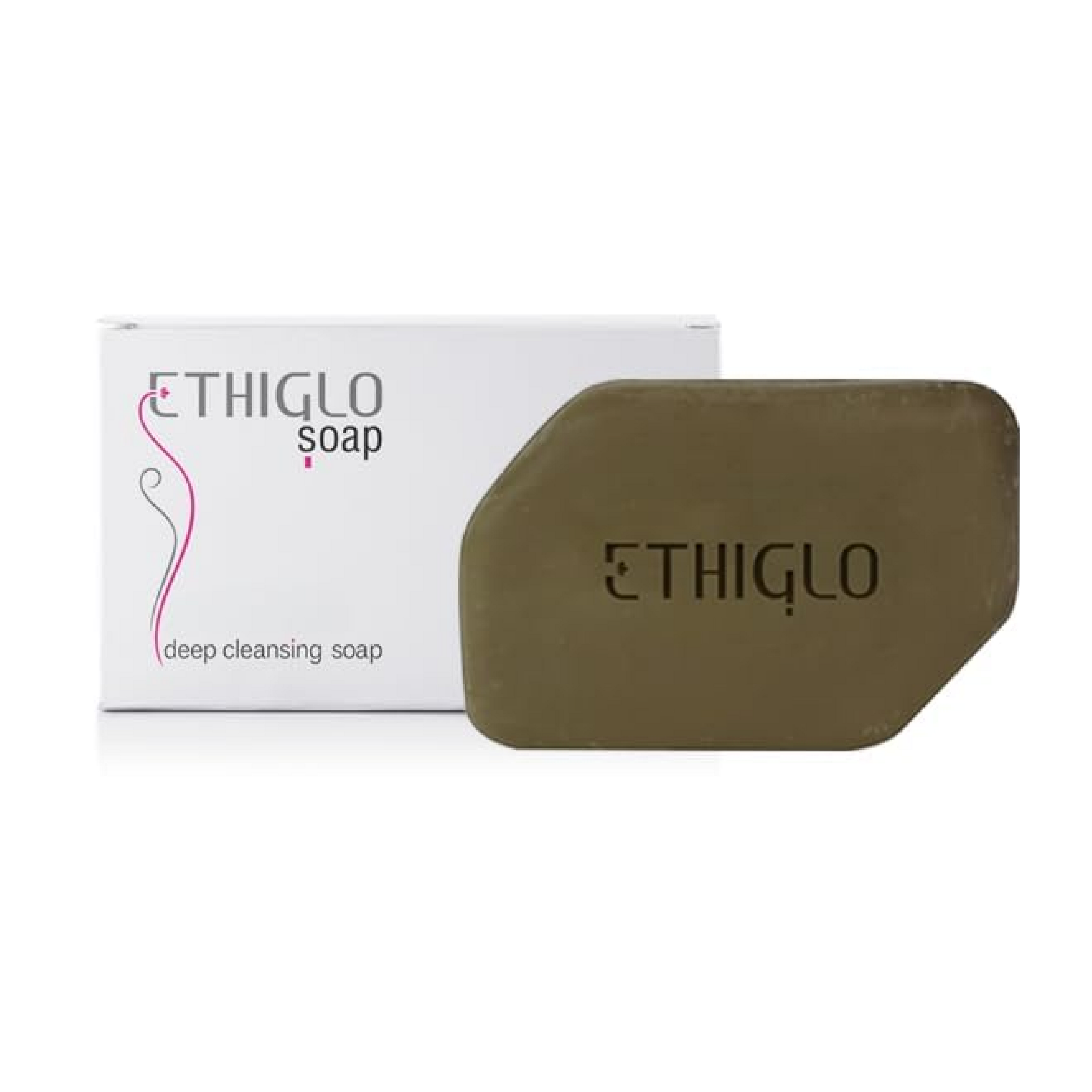 Ethiglo Deep Cleansing Soap for All Skin Types | Helps Reduce Acne Scars, Dullness, Tanning & Pigmentation | Leaves Skin Soft & Smooth | Pack of 1 (75g)