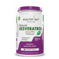 HealthyHey Nutrition Resveratrol Extract 98% Plus BioPerine for Absorption - 255mg - 60 Vegetable Capsules (Pack of 1)