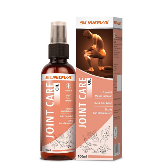 SUNOVA Joint Care Oil, 100 ml, Pack of 1 | Pain relief for joints and muscles