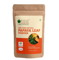 BLISS OF EARTH 100% Pure Papaya Leaf Powder Carica Papaya Helps Digestion & Increases Platelets Anti-Oxidant Skin Rejuvenation 100Gm