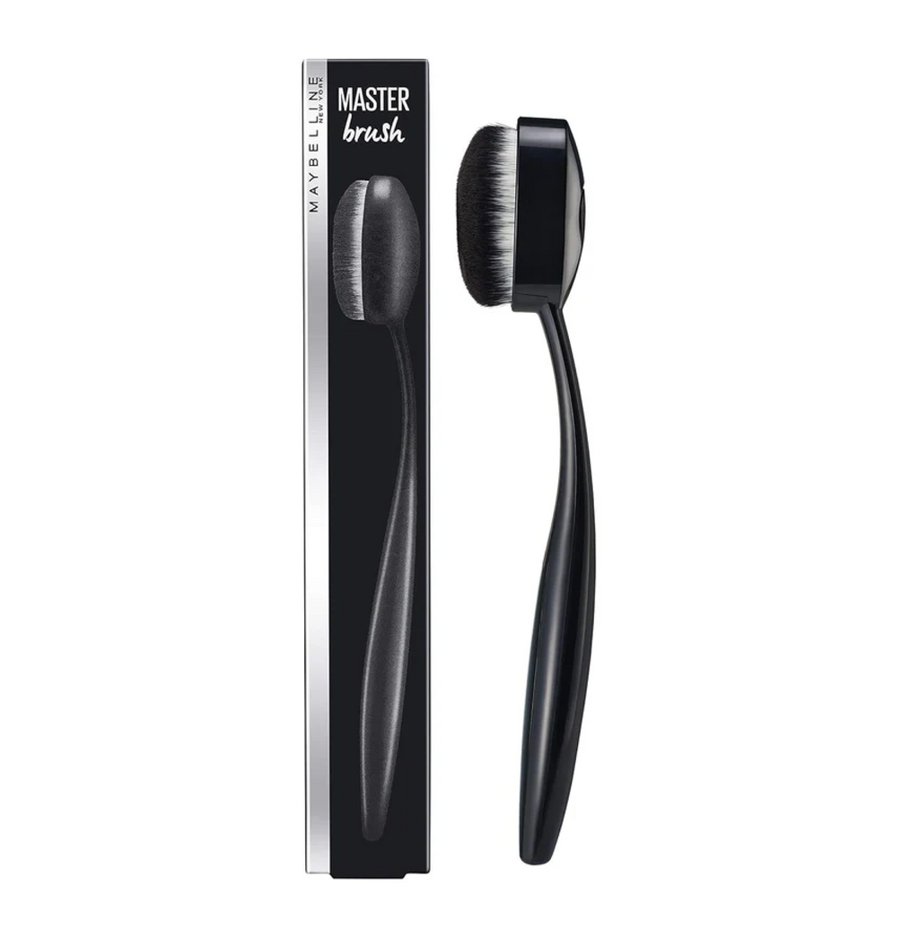 Maybelline New York Master Foundation Oval Brush, 34.9g - Black