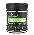Nature's Secret Pure Hydrolysed Collagen Supplement 250 Gm | 99% Protein | FSSAI Approved | for Radiant Skin, Thicker Hair, Stronger Nails & Joints | Unflavoured Bottle