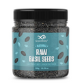GreenFinity Healthy Basil Seeds | Rich in Omega-3, Dietary Fibre, and Antioxidant Seeds for Weight Management | Rich in Calcium, Protein & Fibre, Salads, Snacks, Smoothies Seeds Tukmaria (300g)
