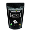 Healthy Apple Hair Pack Powder for shilky And shiney hair | 227g (8 oz)(0.5 lb) | 100% Natural and Pure | Hair Growth | Hair Pack | Improves Hair quality | Resealable zip lock pouch