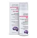 Get Nectar Happiness Overnight Glow Mask 2% Glutathione Cream (Oil Free) with 10% Been Fermented Filtrate Essence for Skin Glowing Texture-Brightening facial, Skin Illumination (30ml)