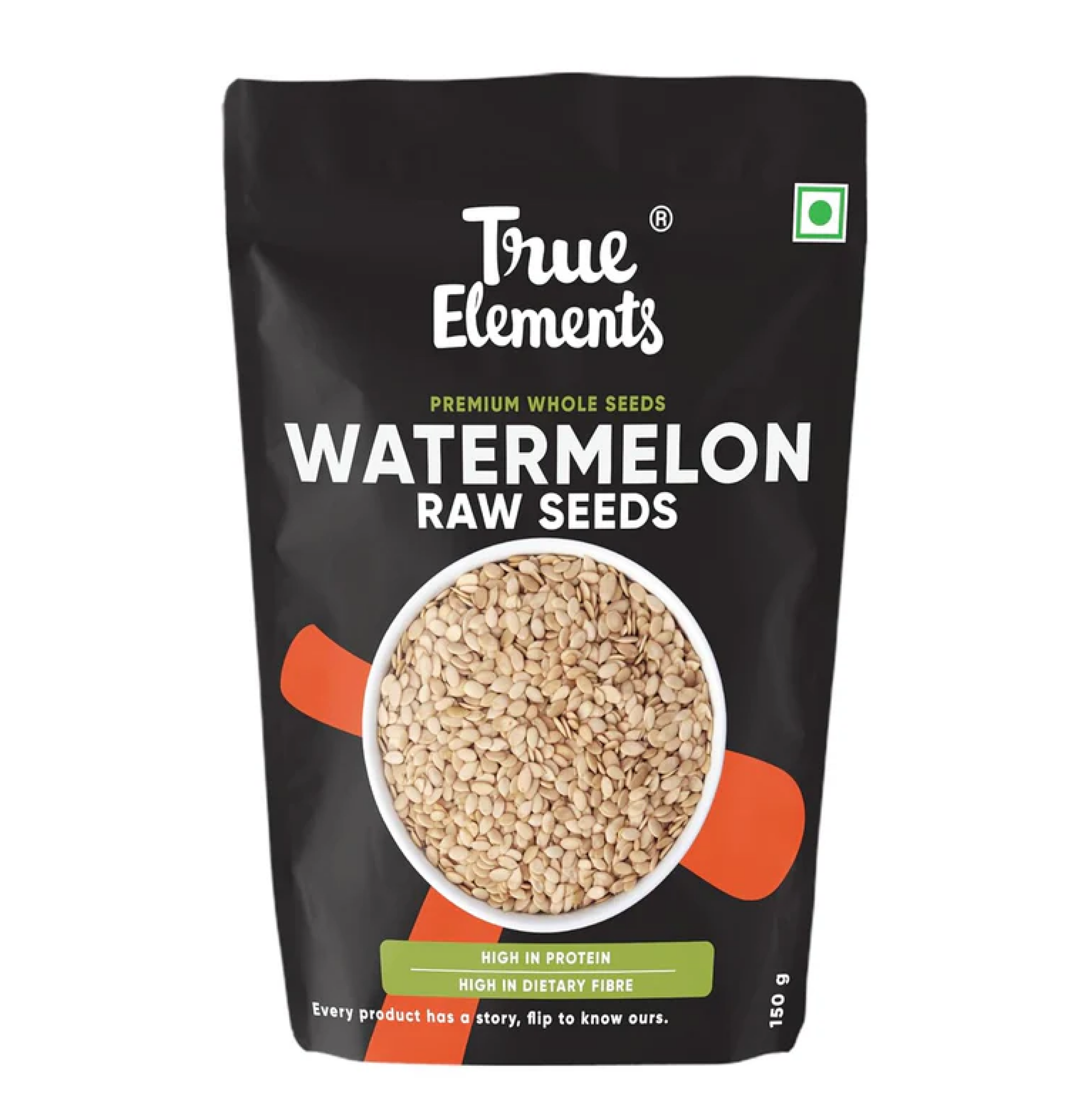 True Elements Raw Watermelon Seeds 150 g | High Protein, Fiber-Rich Superfood | Ideal for Snacking, Baking & Salads