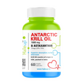Haleup Antarctic Krill Oil Omega 3 Fatty Acid capsules 1000 mg, Highest Concentration of EPA DHA/Krill Oil for Men & Women, Supports Heart, Brain, Joint and Eye120 capsules (2 packs X 60 caps)