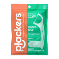Plackers Micro Mint Dental Floss Picks, 90 Count