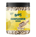 Hunger 0 Premium Raw Sunflower Seeds for Eating| High Protein & Fibre Snack | Antioxidant-Rich Surajmukhi ke Beej for Healthy Diet, Heart Wellness & Daily Nutrition | Jar Pack