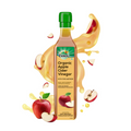 Zandu Organic Apple Cider Vinegar with Mother | Scientifically Tested | Raw, Unfiltered, Unpasteurized | Supports Healthy Weight & Digestion | 100% Organic Apples | 500ml