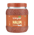 Livyor Premium Halim Seeds for eating - 400 g | Aliv seeds | Garden Cress Seeds | High in Fibre | Helps in hair growth | Rich in Omega 3 | Raw and Natural | Immunity Booster Super food | Pack of 1