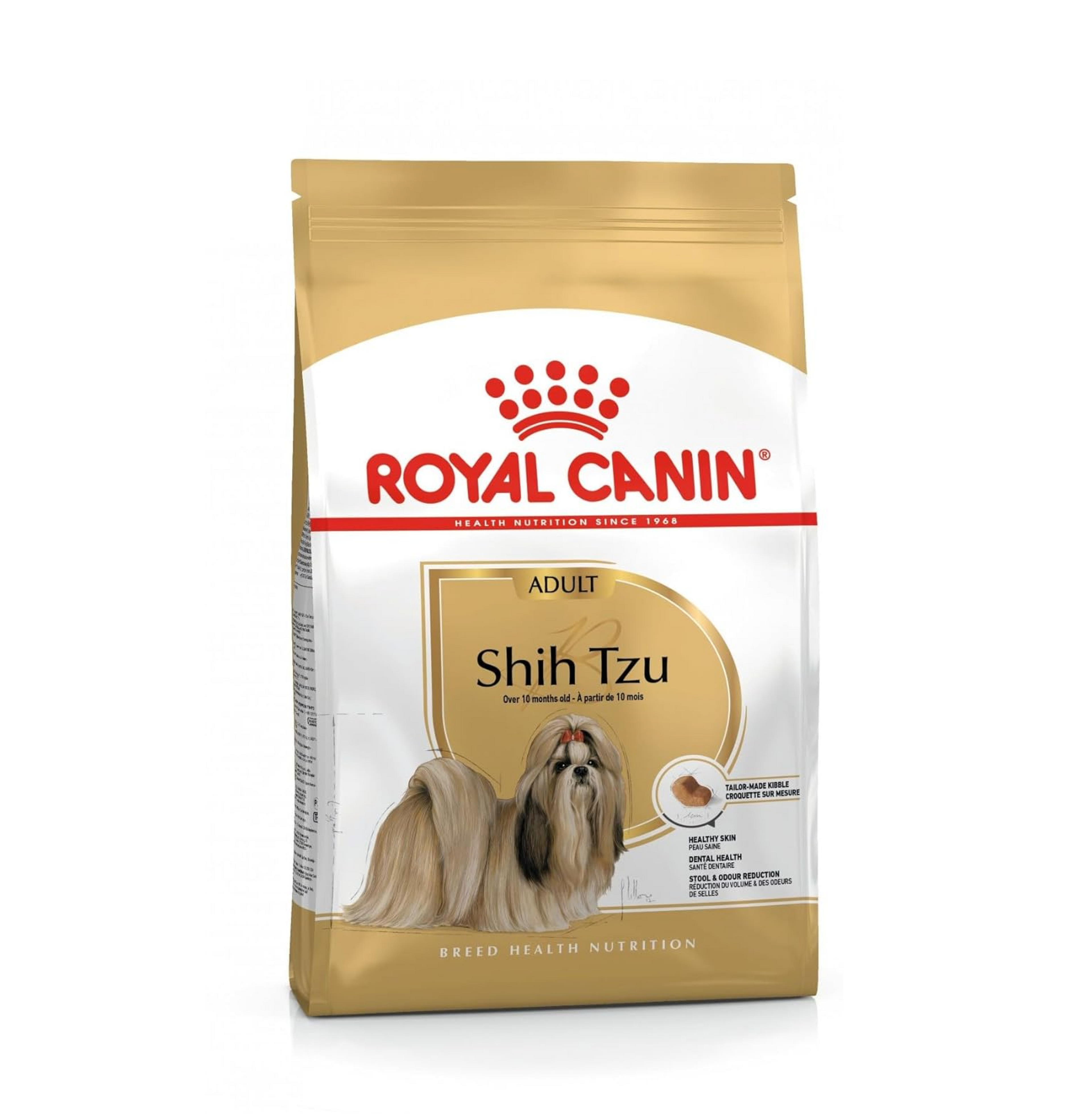 Royal Canin Shih TZU Adult Dog Food, Dry Food, Supports Healthy Skin & Dental Health, Helps in Stool & Odour Reduction, 1.5 Kg