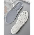 Purastep Memory Foam Shoe Insoles, Elastic Shock Absorbing Height Increasing Sports Shoe Insoles For Men And Women Cuttable Soft Breathable Honeycomb Orthotic Replacement Inserts | UK 9-10 | 1 Pair
