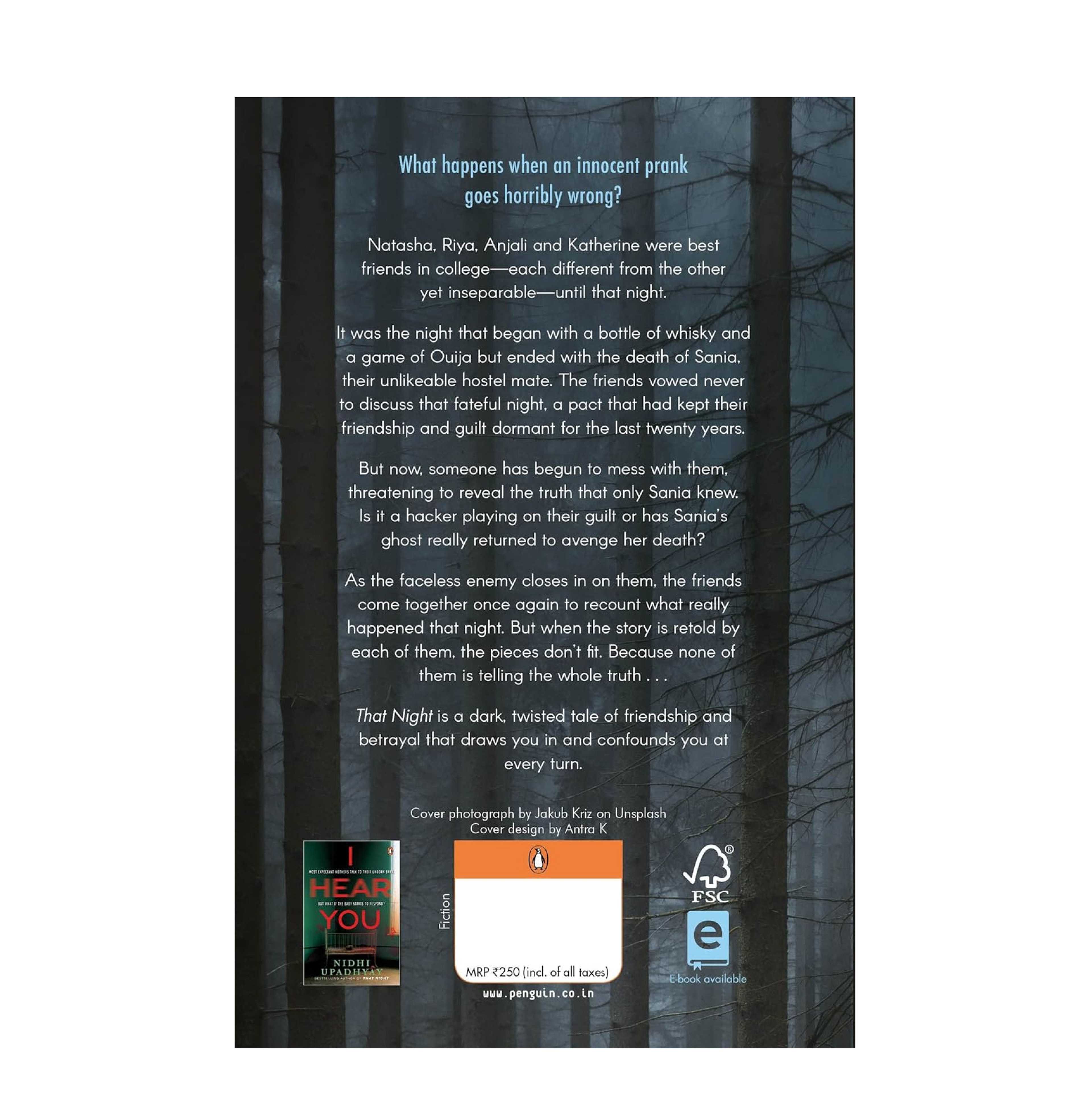 That Night: Four Friends. Twenty Years. One Haunting Secret. | A psychological thriller novel that revolves around haunting mysteries