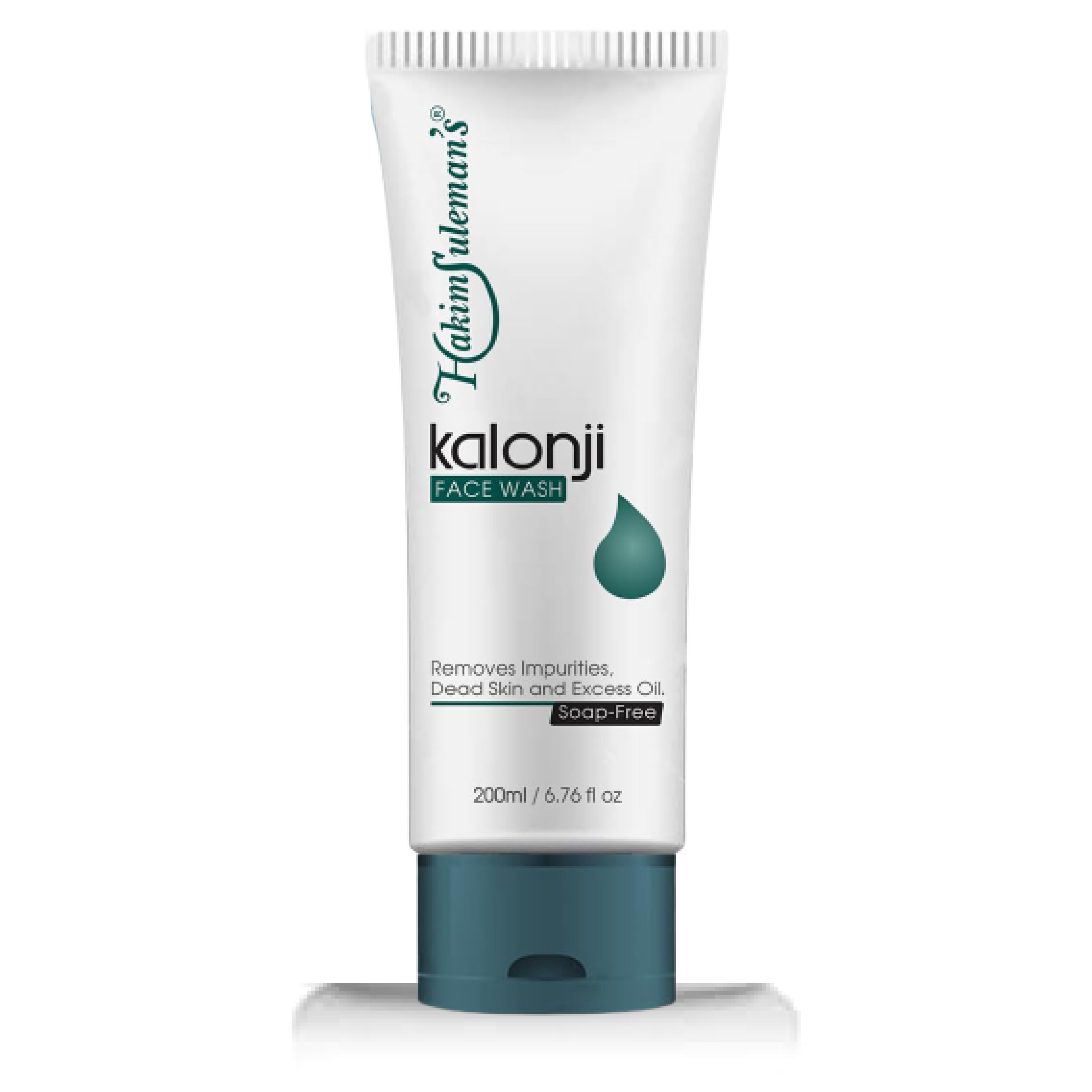 Hakim Suleman's Kaloonji Face wash for Tan Removal Face Cleanser for Men & Women | Normal, Combination or Oily Skin | Gently Exfoliates & Evens Tone | 200ml