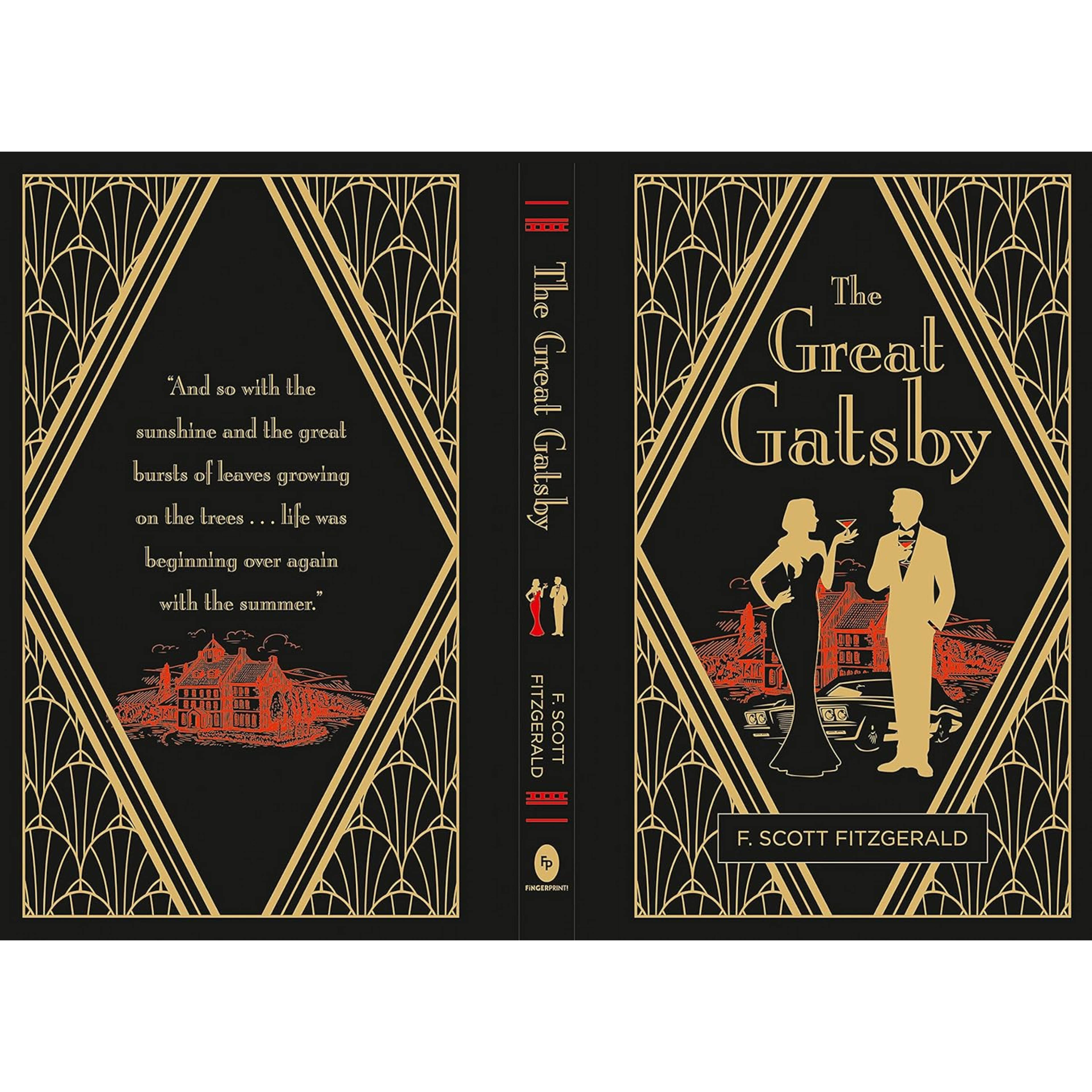 The Great Gatsby (Deluxe Hardbound Edition) Hardcover
