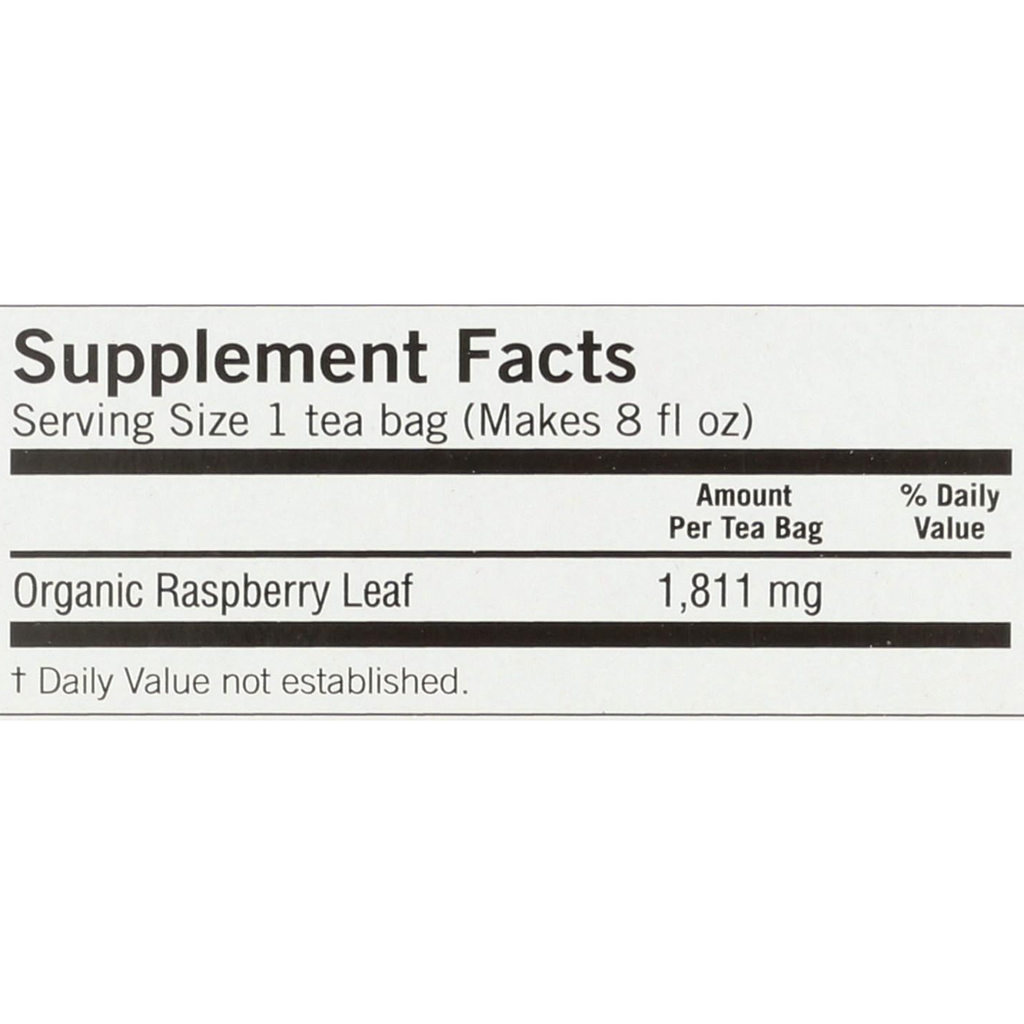 Yogi Tea, Raspberry Leaf, Caffeine Free, 16 Tea Bags, 1.02 oz (29 g)
