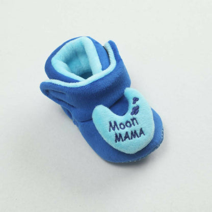 Tiny Bugs For Boys & Girls Baby Winter Booties - Blue