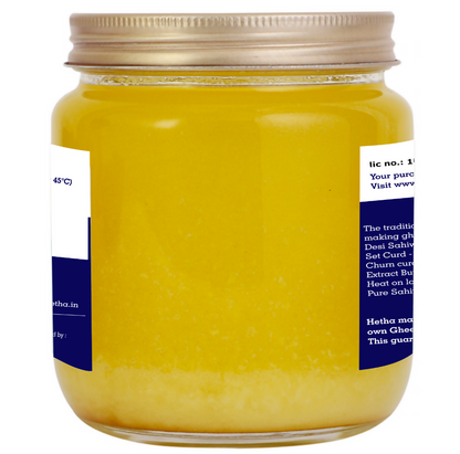 Hetha Sahiwal Cow A2 Cultured Bilona Ghee / A2 Ghee