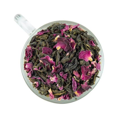 The Indian Chai - Rose Green Tea 30 Pyramid Tea Bags