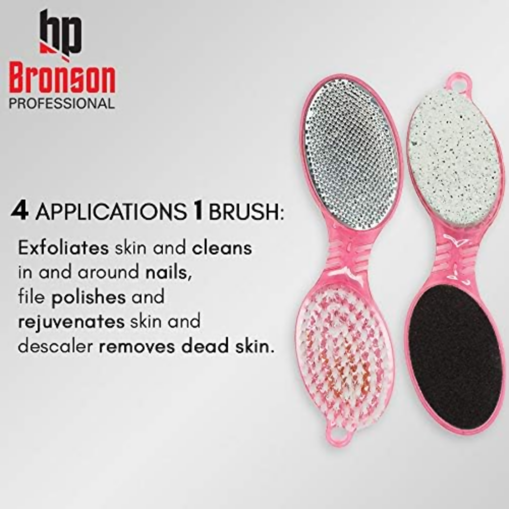 Bronson Professional 4 In 1 Foot Filer and Pedicure Tool