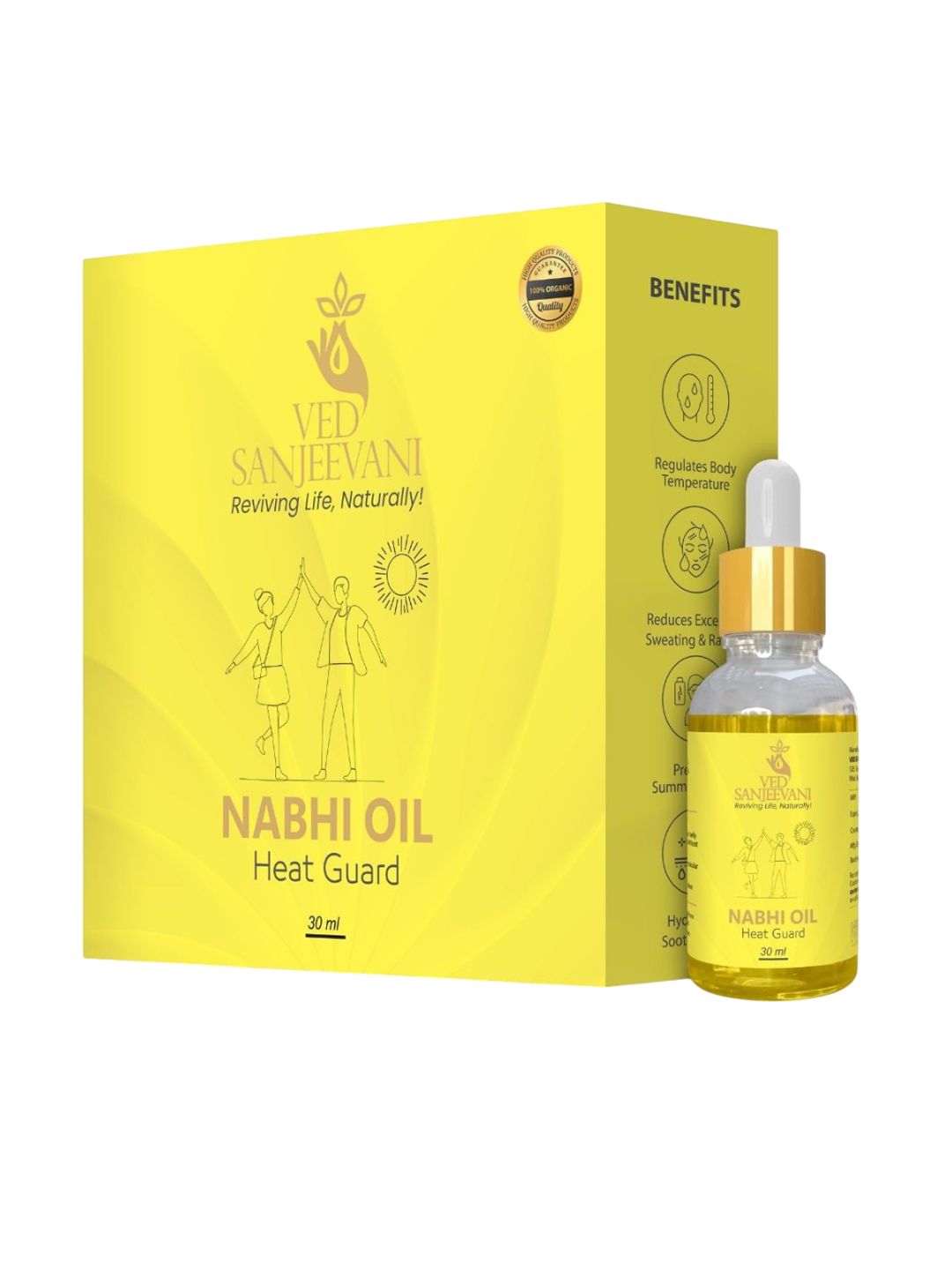 Ved Sanjeevani Heat Guard Nabhi Oil