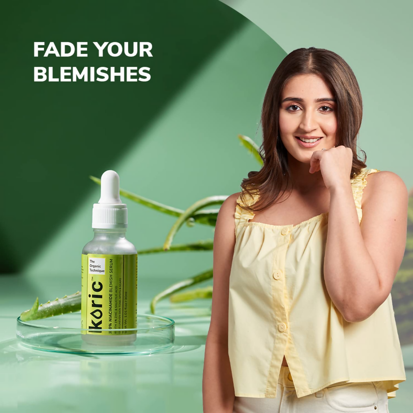 Koric 10% Niacinamide Blemish Serum for Marks