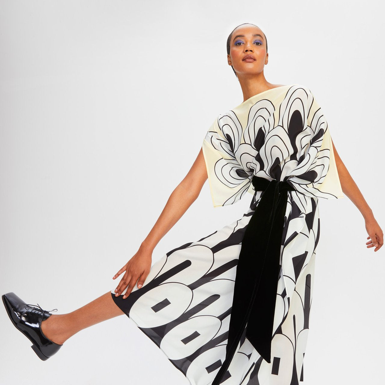 Soft Silk Crepe Kaftan, Party Wear Long Caftan