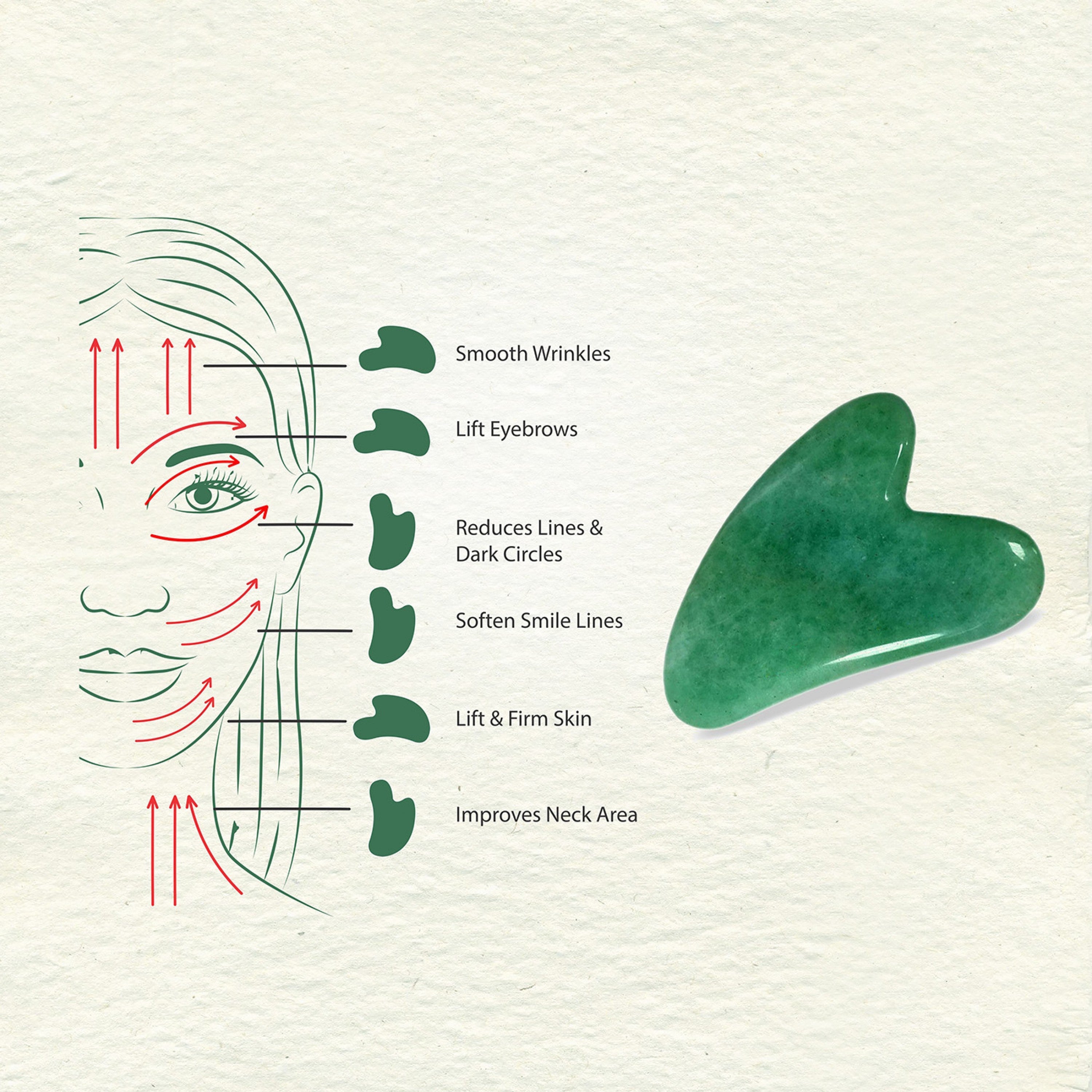 Love Earth Jade Gua Sha