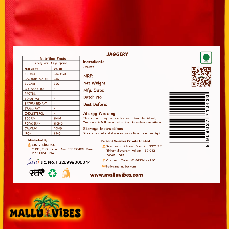 Mallu Vibes Jaggery