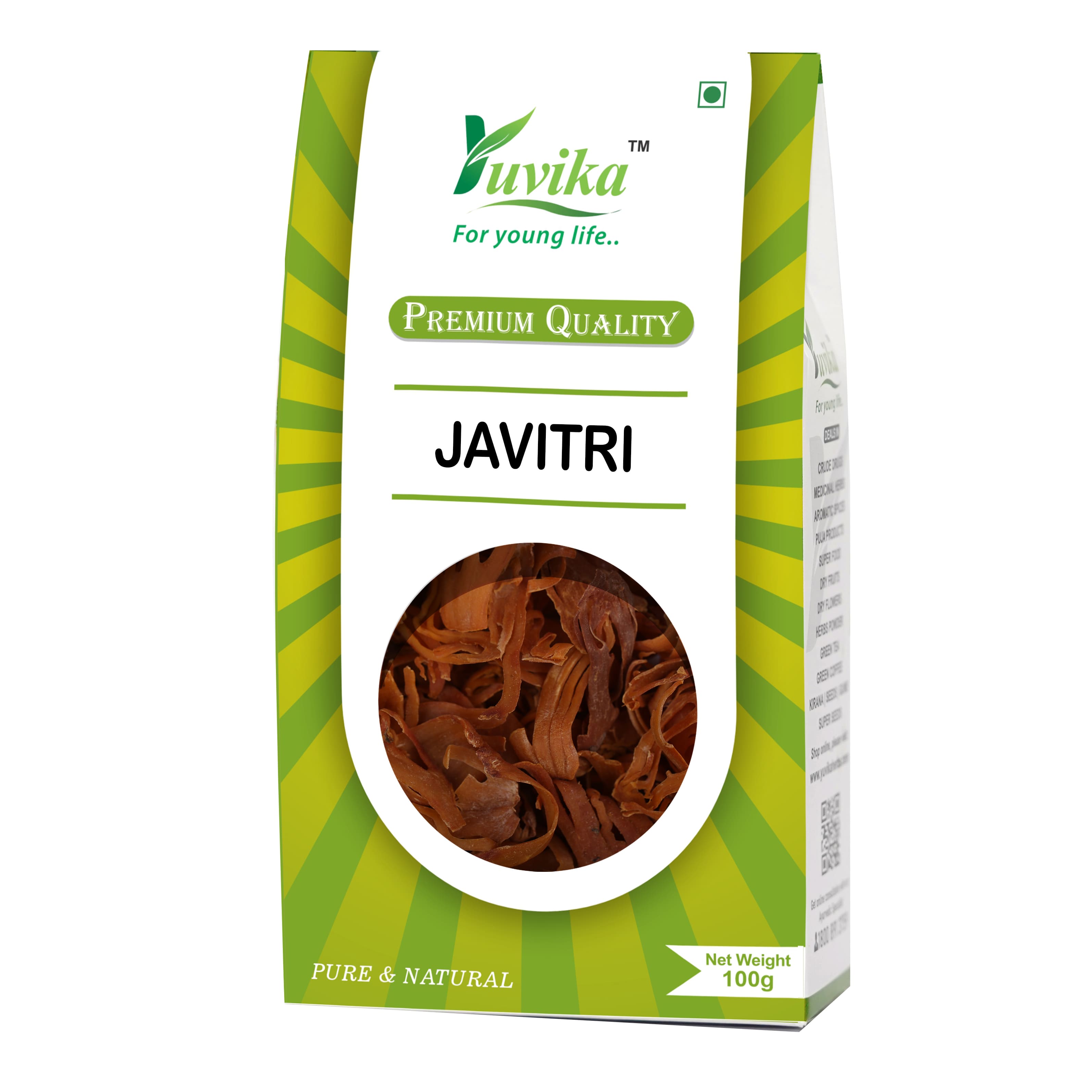 Yuvika Javitri - Myristica fragrans - Mace  - 100gms