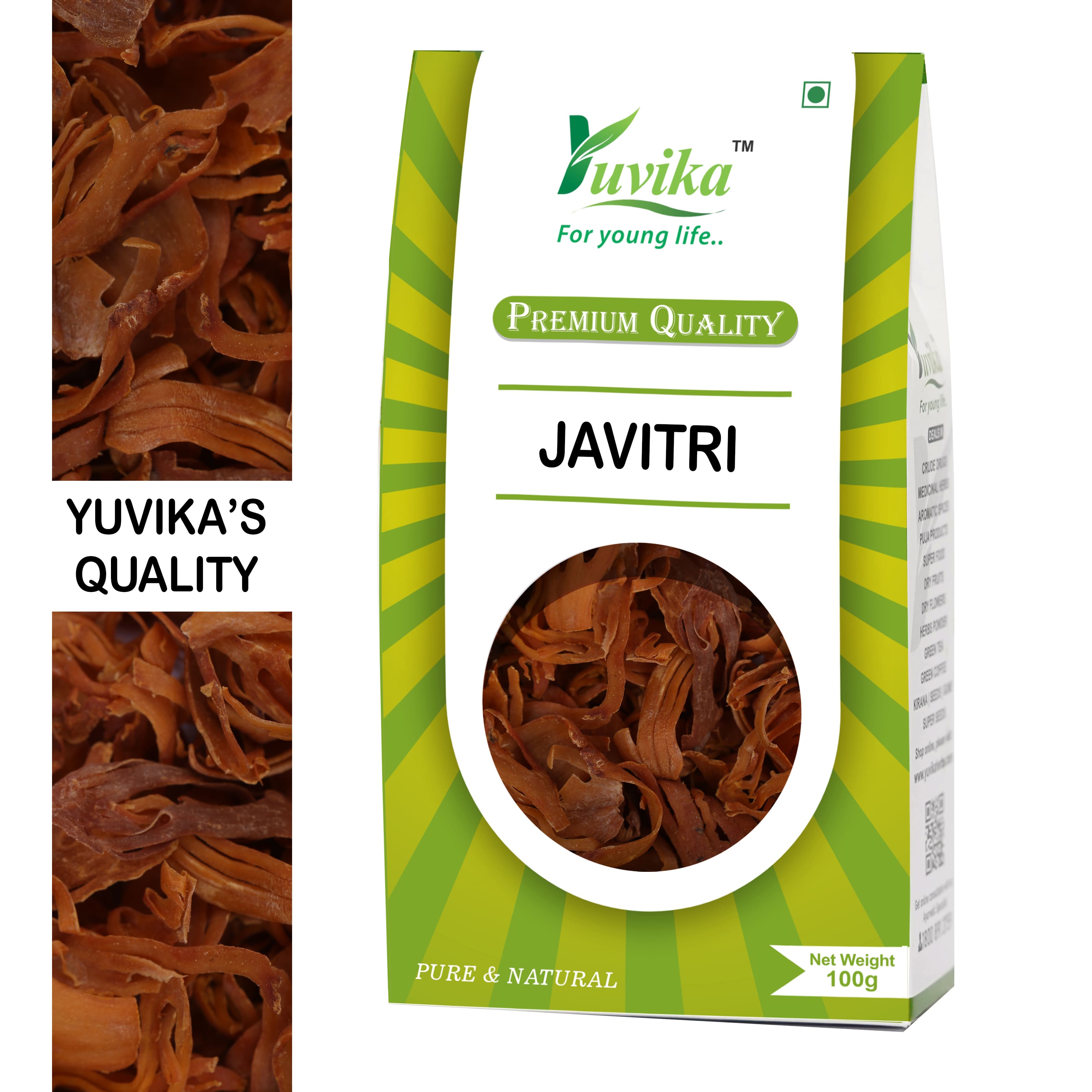 Yuvika Javitri - Myristica fragrans - Mace  - 100gms