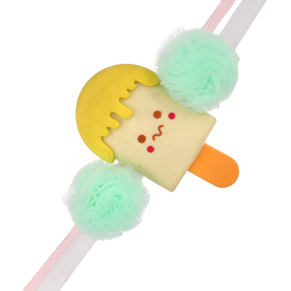 trueBrowns X Voylla Colourful Ice Cream Motif Kids Rakhi For Kids