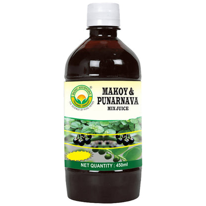 Basic Ayurveda Makoy & Punarnava Mix Juice - 450 ml